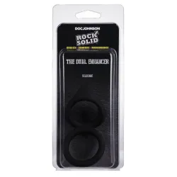 RockSolid by Doc Johnson Ballstretcher The Dual Enhancer 32 mm Noir